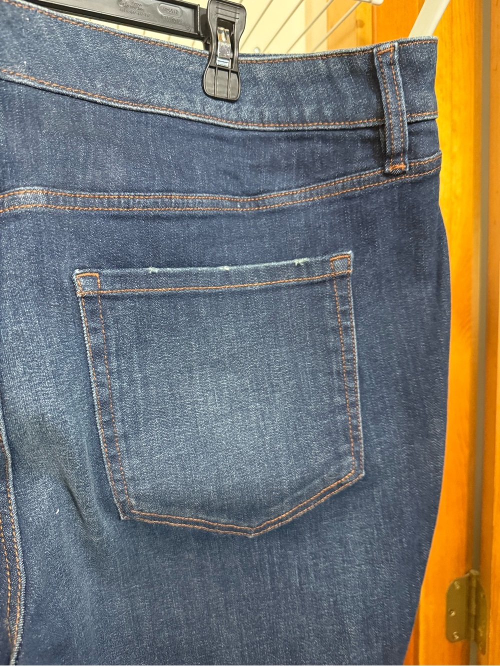 Lane Bryant Signature Fit Straight Leg Jeans Mid-Rise Dark Wash NWT Size 20 - Picture 9 of 14